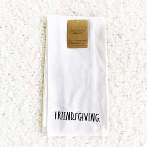 Rae Dunn FRIENDSGIVING Kitchen Towels Set NWT